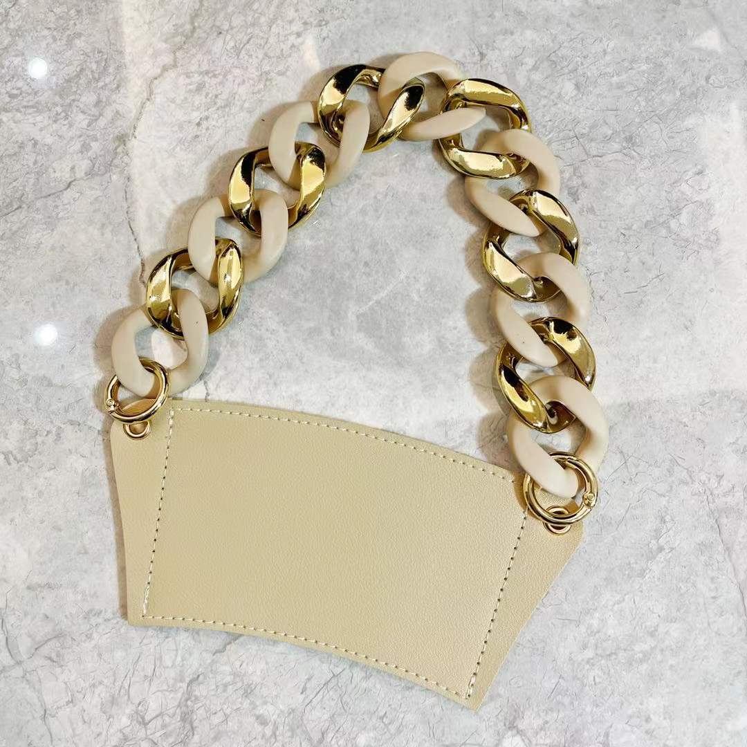 Wholesale Insulated Coffee Cups, Hand-held Protective PU Leather Case